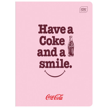 Školska sveska A5 linije COCA COLA (ČETIRI VRSTE) 