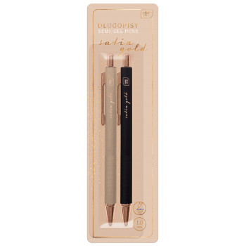 Set dve hemijske olovke SATIN GOLD (DVE VRSTE) 