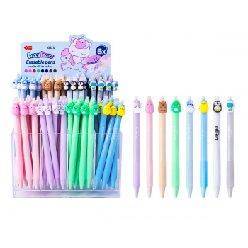 Piši-briši gel olovka LAZY STARS (motiv kapibara) 