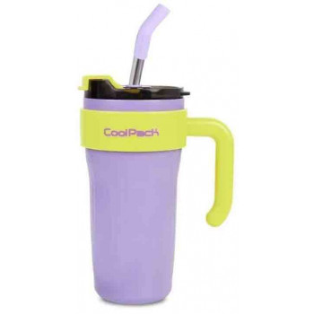 Putna šolja COOLPACK Jumbo LILA GREEN 860ml 