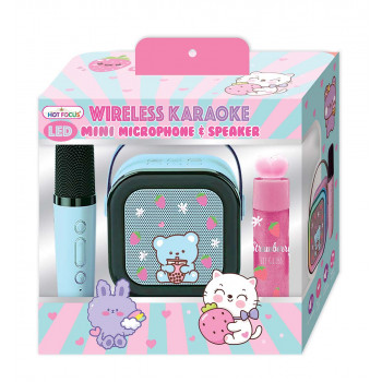 Karaoke set LED WIRELESS 