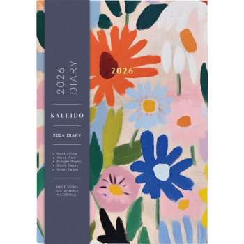 Datumirani planer A5 GOUACHE FLORAL 2026 