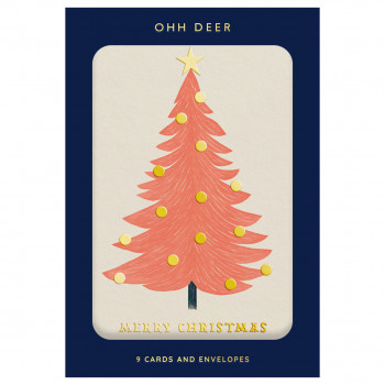 Set devet novogodišnjih i božićnih čestitki CHRISTMAS ICONS 