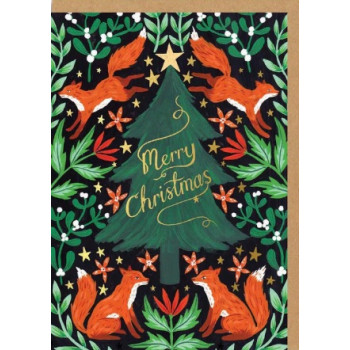 Novogodišnja čestitka BOŽIĆNO DRVCE 