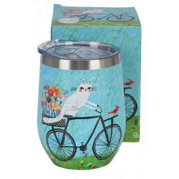 Putna termo šolja CAT'S WORLD - BICYCLE 