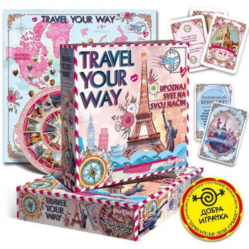 Društvena igra TRAVEL YOUR WAY 