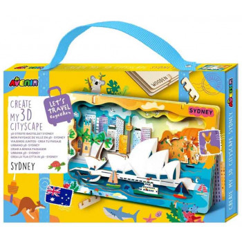 Kreativni set LET'S TRAVEL TOGETHER 3D SYDNEY 