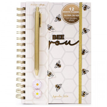 Agenda sa olovkom 2026 (12m) POSH&POP Bee You 