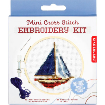 Kreativni set za vezenje  JEDRENJAK 