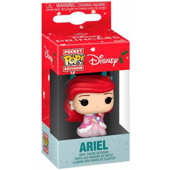 FUNKO POP! Privezak za ključeve PRINCESS HOLIDAY - ARIEL 