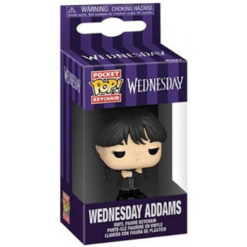 FUNKO POP! Privezak za ključeve WEDNESDAY ADDAMS 