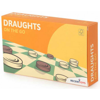 Društvena igra ON THE GO DRAUGHTS 