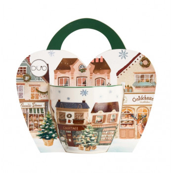 Porcelanska šolja 460ml NOVA GODINA Grad 