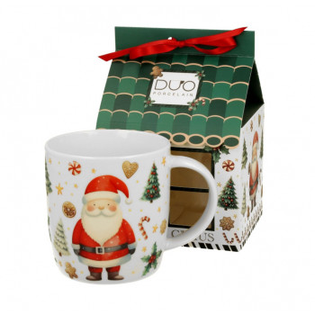 Porcelanska šolja 400ml NOVA GODINA Deda Mraz 