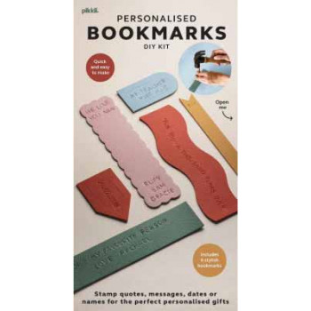Set PERSONALISED BOOKMARKS DIY KIT 