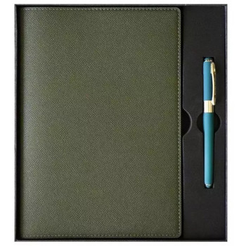 Notes na linije sa olovkom ZELENI 19X25cm 