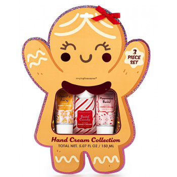Novogodišnji set tri kreme za ruke GINGERBREAD 