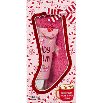 Poklon set čarape i losion za stopala BROWN SUGAR 