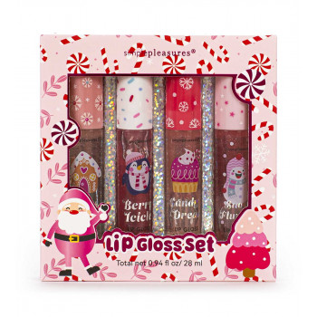 Sjaj za usne NOVA GODINA 4 kom 