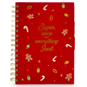 Novogodišnji notes SUGAR, SPICE AND EVERYTHING ICED 