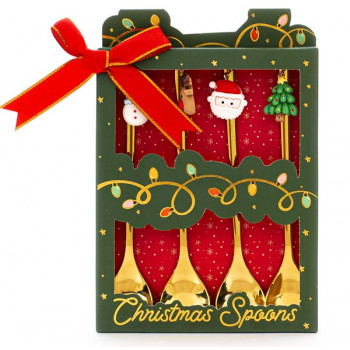 Set četiri novogodišnje kašičice 