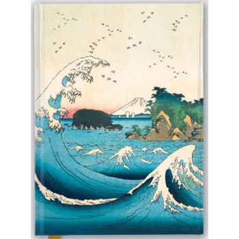 Notes HIROSHIGE II: THE SEVEN-MILE BEACH IN SAGAMI 14x21cm 