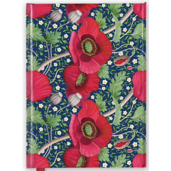 Notes BEX PARKIN: RED POPPIES 14x21cm 