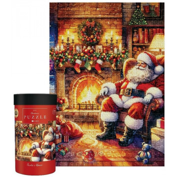 Novogodišnje puzzle CHRISTMAS SANTA'S HOUSE 500kom 