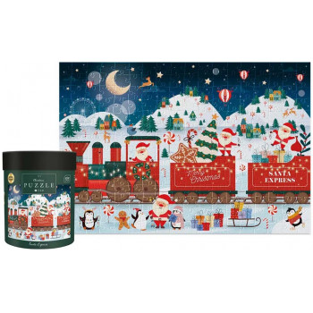 Novogodišnje puzzle CHRISTMAS SANTA EXPRESS 250kom 