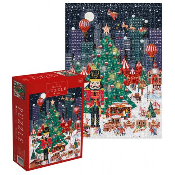 Novogodišnje puzzle CHRISTMAS CITY 1000kom 