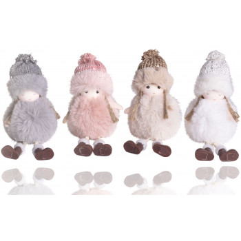 Novogodišnji ukras USNULA DEVOJČICA 17cm (Više vrsta) 