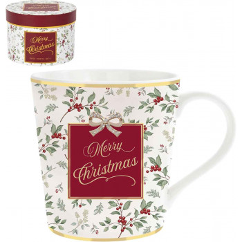 Šolja MADELAINE XMAS crvena NOVA GODINA 