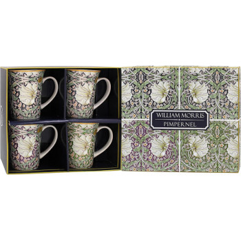 Set četiri šolje LUSTRE PIMPERNEL 