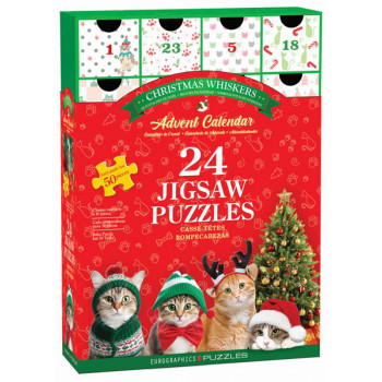 Advent kalendar - puzzle CHRISTMAS WHISKERS 