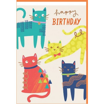 Rođendanska čestitka BIRTHDAY CATS 