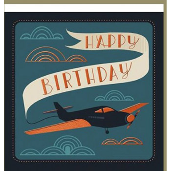 Rođendanska čestitka BIRTHDAY AEROPLANE 