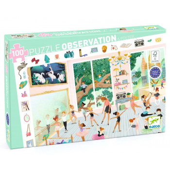 Puzzle za decu 100 - ŠKOLA PLESA 