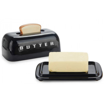 Posuda za puter CRNA 