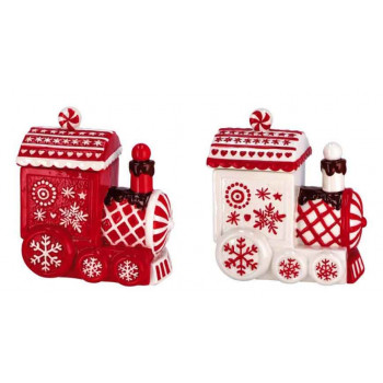 Keramička činija LOKOMOTIVA 20x15x24cm 