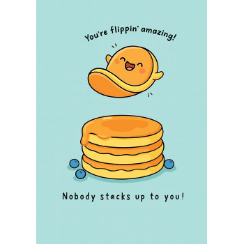 Čestitka YOU’RE FLIPPIN’ AMAZING 