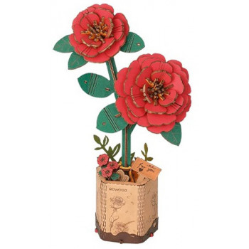 3D puzzle CRVENA KAMELIJA 