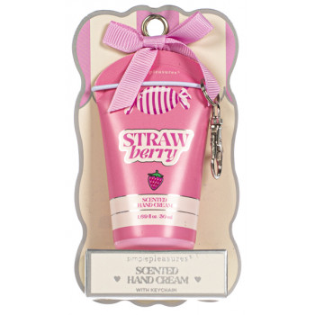 Krema za ruke na privesku STRAWBERRY 