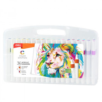 Set akrilnih markera DELI 1/36 