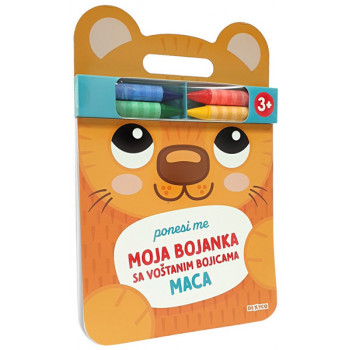 PONESI ME. MOJA BOJANKA SA VOŠTANIM BOJAMA -MACA 