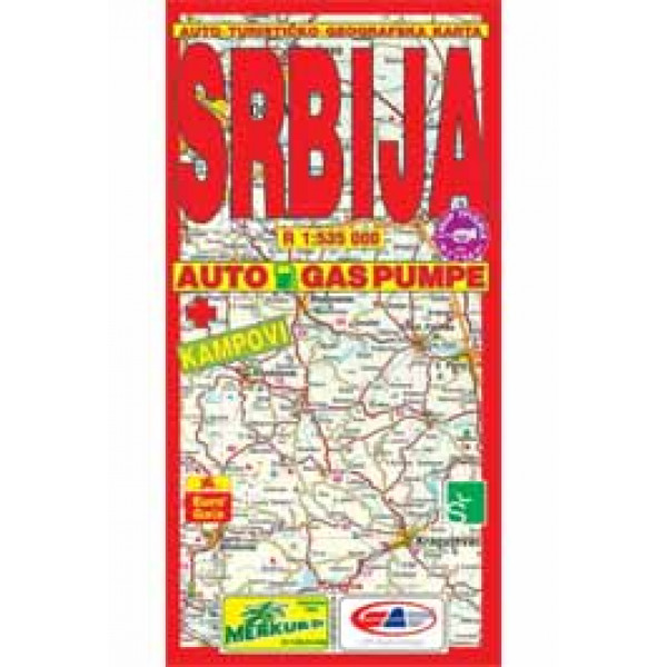 SRBIJA AUTOKARTA 