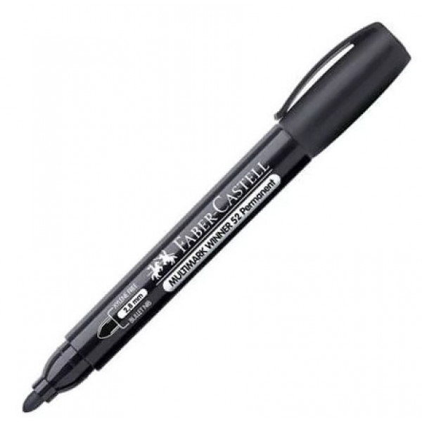 FABER CASTELL flomaster MARKER PERMANENT CRNI 