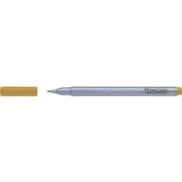 Flomaster FABER CASTELL liner grip brown ochre 