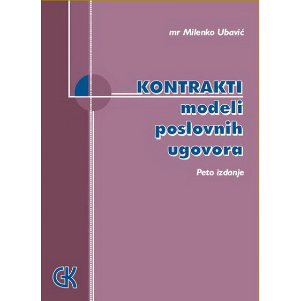 KONTRAKTI MODELI POSLOVNIH UGOVORA 160 modela 