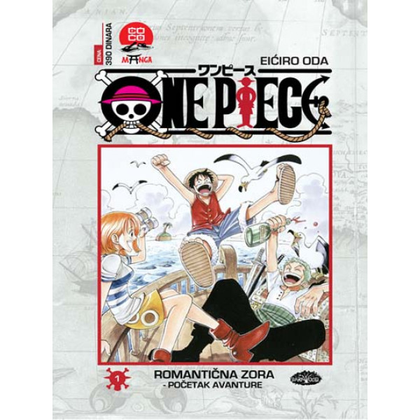 ONE PIECE 1 Romantična zora 