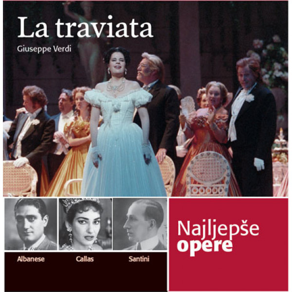 NAJLEPŠE OPERE TRAVIATA PLUS CD 